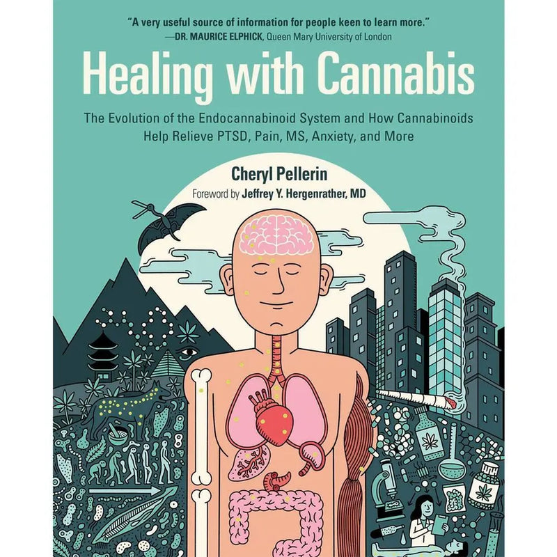 Healing with Cannabis book by Cheryl Pellerin – fast shipping Australia-wide, PTSD & pain relief guide
