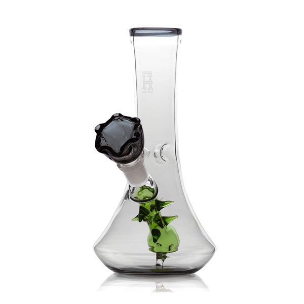 Hemper 7″ Flower Vase Water Pipe – Black Accents copy 2