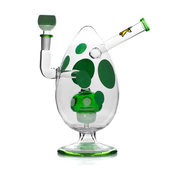 Hemper 9″ XL Spotted Egg Water Pipe – Green copy