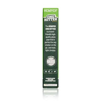 Hemper Tech Clear One Hitter Pipe for Dry Herb Smoking Accessories - box back