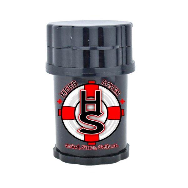 Herb Saver Pollinator Grinder Black