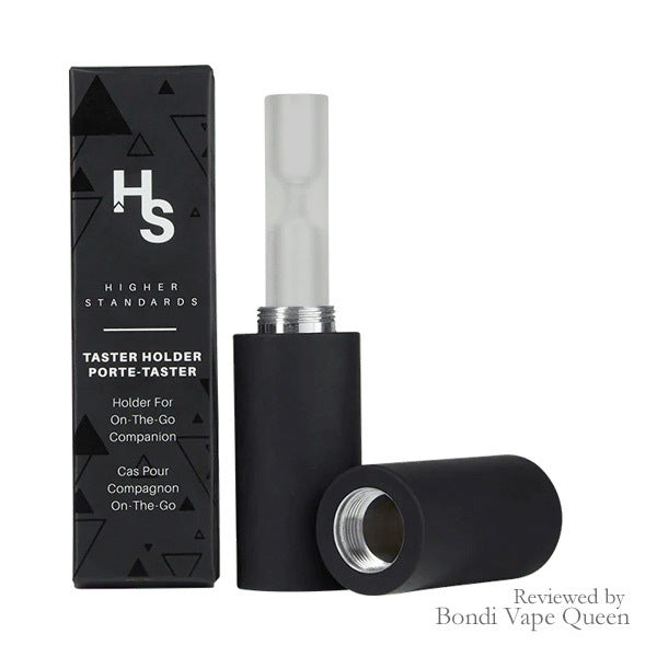 Higher Standards Glass Taster with fast shipping Australia-wide – premium pre-roll holder
