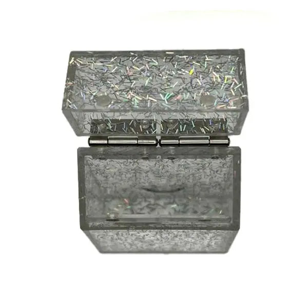 Holographic Glitter Box with fast shipping Australia-wide - top open