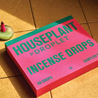 Houseplant by Droplet Droplets Incense Cones – Premium Aromatic Home Fragrance - box