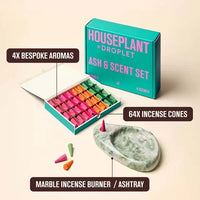 Houseplant by Droplet Ash and Scent Set – Designer Ashtray and Home Fragrance Set - lifestyle 2