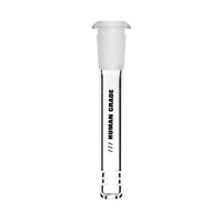 Human grade 14mm glass downstem for bong, premium durable smoking accessory - 4.5 inch
