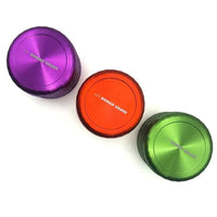 Human Grade 2.5" 4-Piece Aluminium Grinder – Durable Metal Herb Mill for Smooth Grinding - grouped