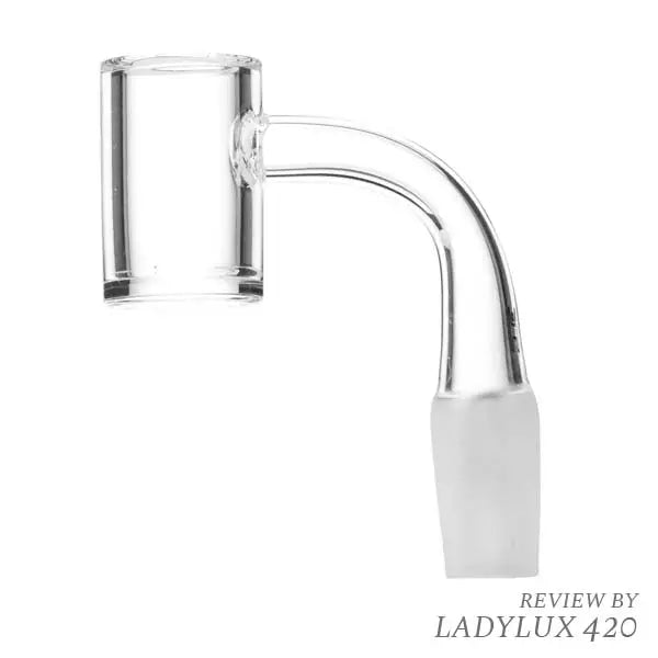 Human Grade 90° Standard Clear Bucket Quartz Banger - 10mm