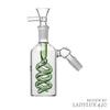 Human Grade “The Spiral” 14mm 45 degrees Green Ash Catcher – fast shipping Australia-wide