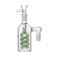 Human Grade “The Spiral” 14mm 90 degrees Green Ash Catcher – fast shipping Australia-wide