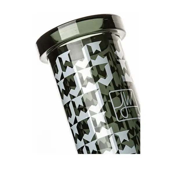 Jane West Sidekick Limited Edition glass water pipe by GEAR Premium for smooth sessions. Neck