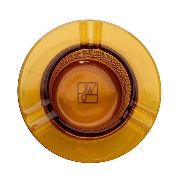 Jane West 20's Collection Ashtray – premium designer glass ashtray for stylish smoking setups - amber top