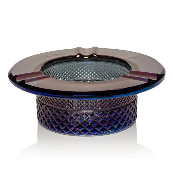 Jane West 20's Collection Ashtray – premium designer glass ashtray for stylish smoking setups - midnight