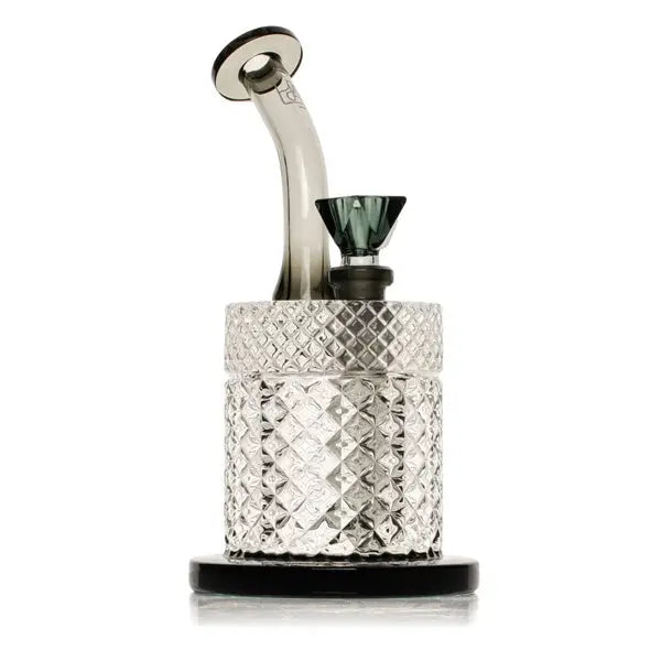 Jane West 20's Collection Bubbler – Elegant Glass Water Pipe for Smooth Smoking Experience - smoke