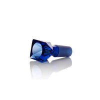 Jane West Twenties Collection 14mm Male Pull Out Bowl – Replacement Glass Bowl - cobalt blue