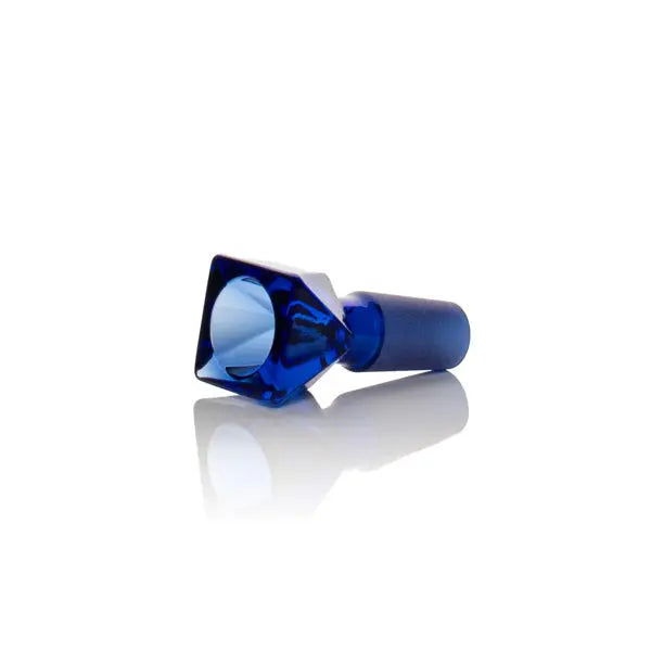 Jane West Twenties Collection 14mm Male Pull Out Bowl – Replacement Glass Bowl - cobalt blue