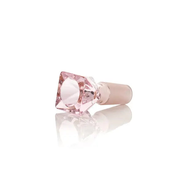 Jane West Twenties Collection 14mm Male Pull Out Bowl – Replacement Glass Bowl - pink