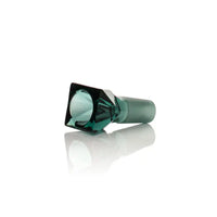 Jane West Twenties Collection 14mm Male Pull Out Bowl – Replacement Glass Bowl - teal