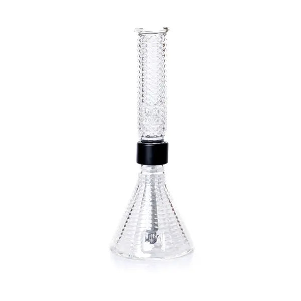 Jane West x Prism Modular Water Pipe – Premium Customizable Glass Bong - clear back