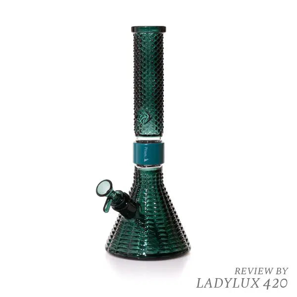 Jane West x Prism Modular Water Pipe – Premium Customizable Glass Bong - teal left