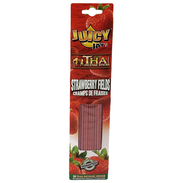Juicy Jays Incense Sticks - Strawberry Fields x20 Per Pack
