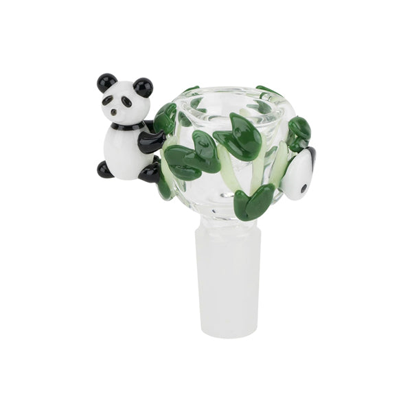 Empire Glassworks Handcrafted Flower Bowl - Panda 14mm