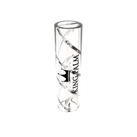 King Palm Spiral Glass Filter Tips
