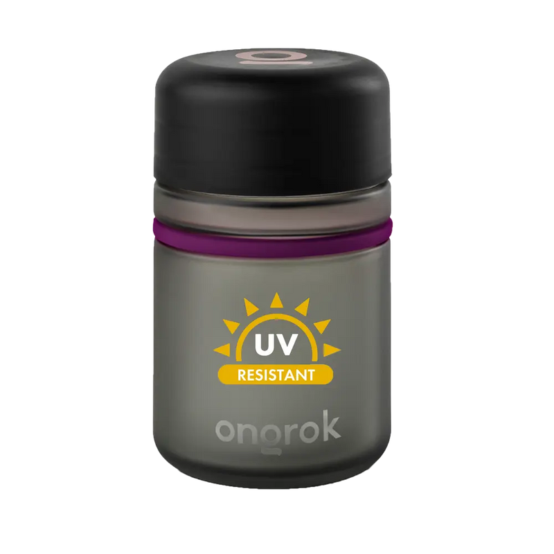 Ongrok Child Resistant Glass Storage Jar - 3 pack x 180ml each - We Are Lux