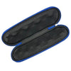 Large Hard Case Shell Pouch with fast shipping Australia-wide for safe storage - blue open