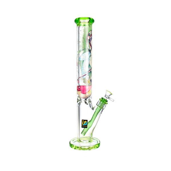 Linda Biggs Pitiful Polly 16.75″ Straight Tube Water Pipe copy