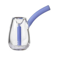 MJ Arsenal Bulb Mini Glass Bubbler with vibrant colour accents for smooth smoking sessions - blueberry
