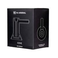 MJ Arsenal Cove Bubbler glass mini water pipe compact portable design - box