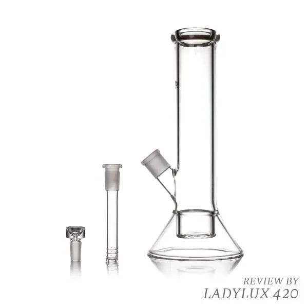 MJ Arsenal Laguna Bong compact glass water pipe with percolator design for smooth hits