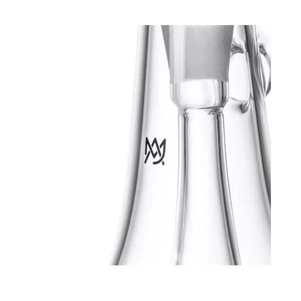 MJ Arsenal Lumina Bubbler clear glass compact water pipe for smooth filtration - middle
