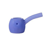 MJ Arsenal Perch hand pipe compact glass smoking pipe modern design durable bowl - blueberry