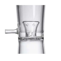 MJ Arsenal Spire Water Pipe with recycler design and premium glass craftsmanship - inside