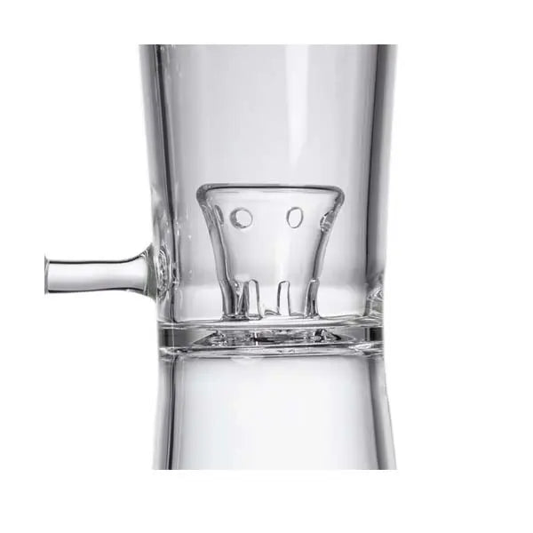 MJ Arsenal Spire Water Pipe with recycler design and premium glass craftsmanship - inside