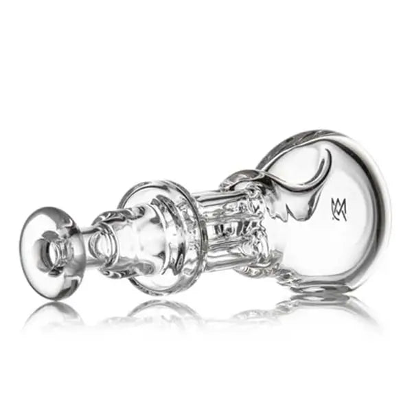 MJ Arsenal Tetra Hand Pipe by Andy Roth – Artistic Compact Glass Tobacco Pipe - side