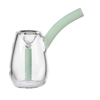 MJ Arsenal Bulb Mini Glass Bubbler w/Colour Accents