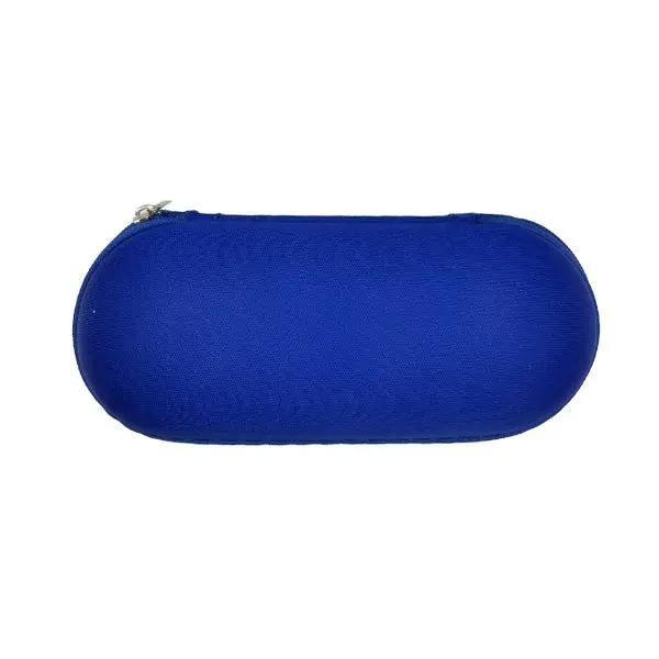 Medium Hard Case Shell Pouch with fast shipping Australia-wide for safe storage - blue top