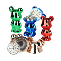 Metallic Mouse aluminium grinder with fast shipping Australia-wide - green