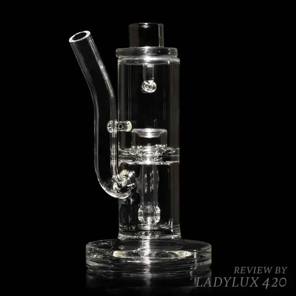 Milkyway Aqua Column 5-Inch Glass Hash Rig for Concentrates