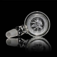 Milkyway Glass Bee Hive Wet Ash Catcher for Bongs -clear bottom