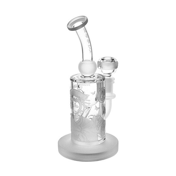 Milkyway Glass Kabuki Recycler Water Pipe - 6”_14mm F copy