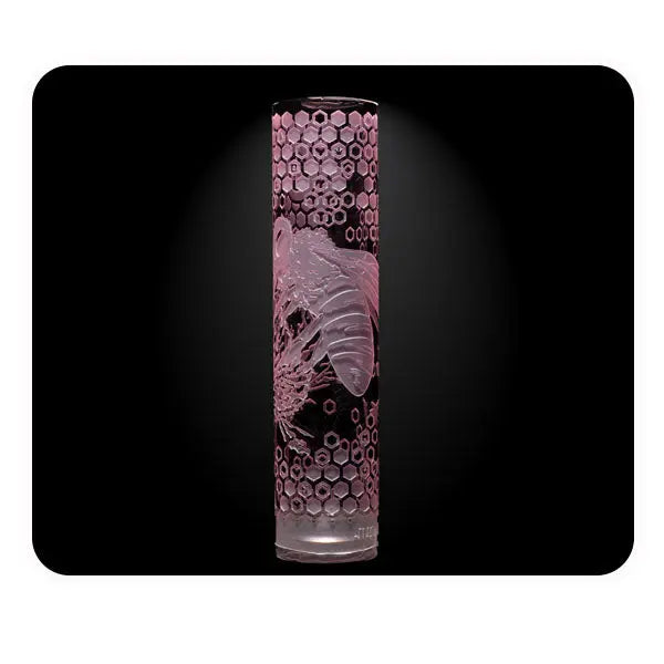 Glass Apiary Milkyway Glass Mini Apiary 11″ Beaker Bong - Pink Colour – We Are Lux