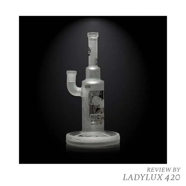 Milkyway Glass Space Odyssey Area 51 clear bong UFO alien design water pipe