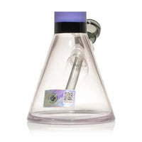 Milkyway Glass Stack 4 10" Beaker Bong – Premium Glass Water Pipe - close back