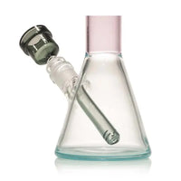 Milkyway Glass Stack 4 10" Beaker Bong – Premium Glass Water Pipe - close left