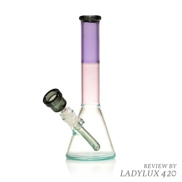 Milkyway Glass Stack 4 10" Beaker Bong – Premium Glass Water Pipe - left