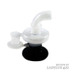 Mini Banger Hanger Carb Cap & Pendant Clear Glass – Fast shipping Australia-wide - front
